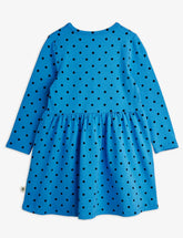 Mini Rodini Polka Dots Aop ls Dress - Huset | Your house for modern Scandinavian living