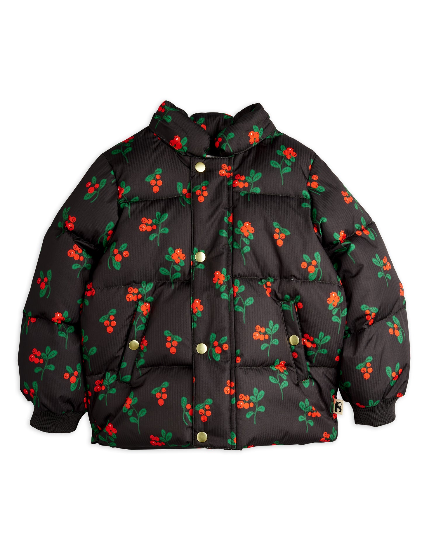 Mini Rodini Lingonberries Hooded Puffer