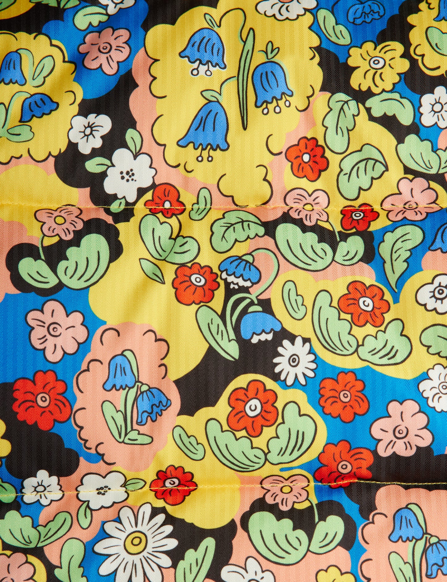 Mini Rodini Flowers City Puffer