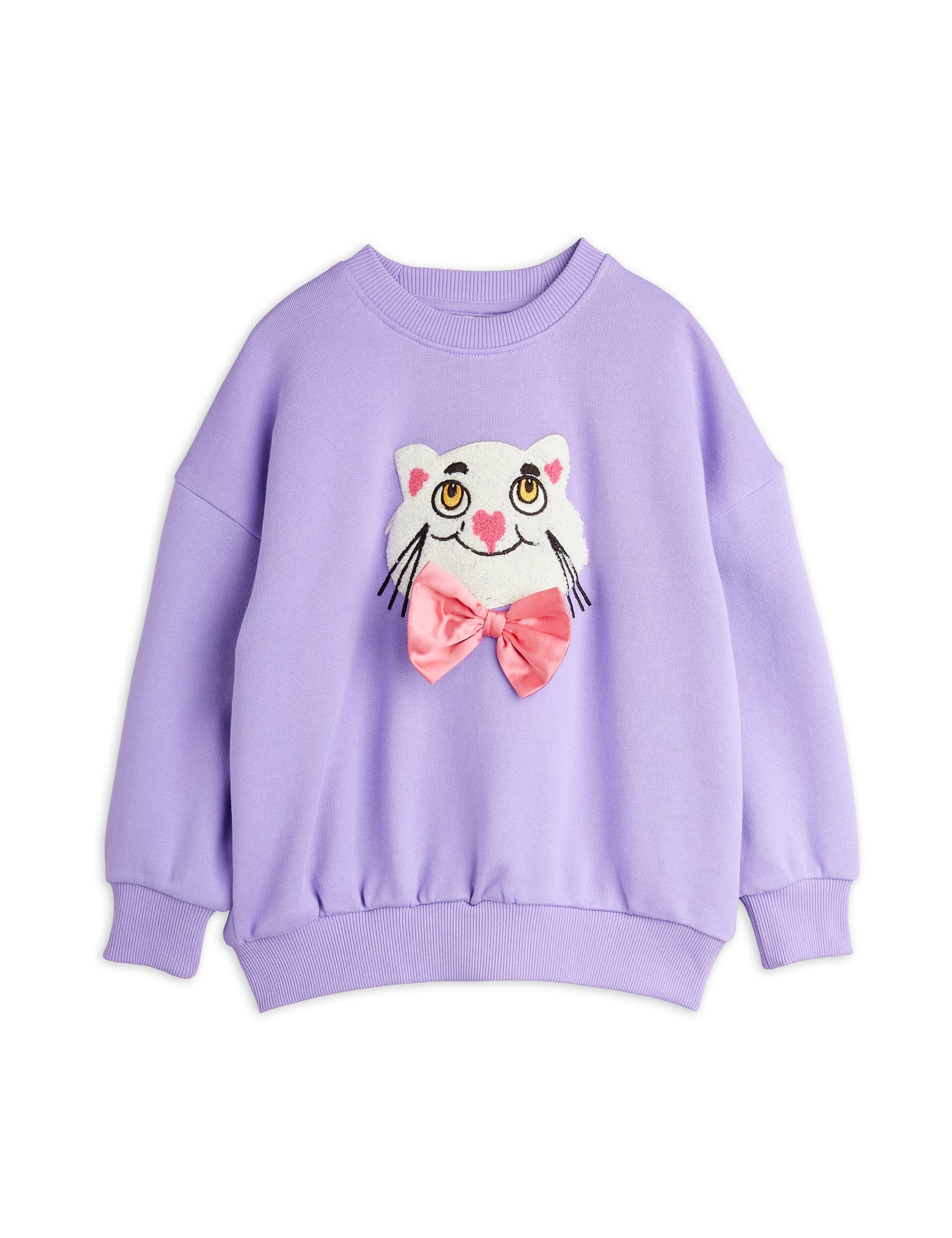 Mini Rodini Cat with Bowtie Sweatshirt