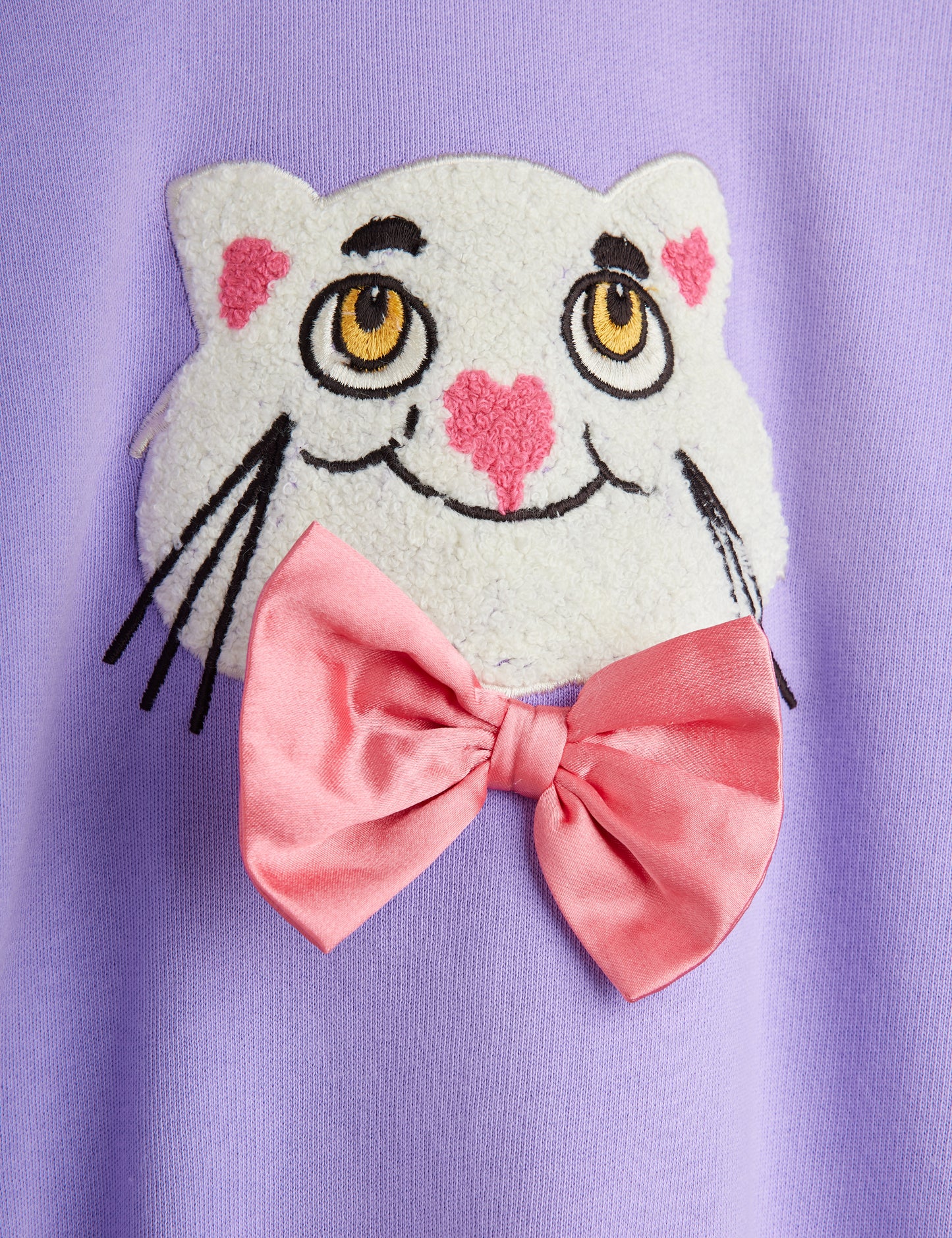 Mini Rodini Cat with Bowtie Sweatshirt