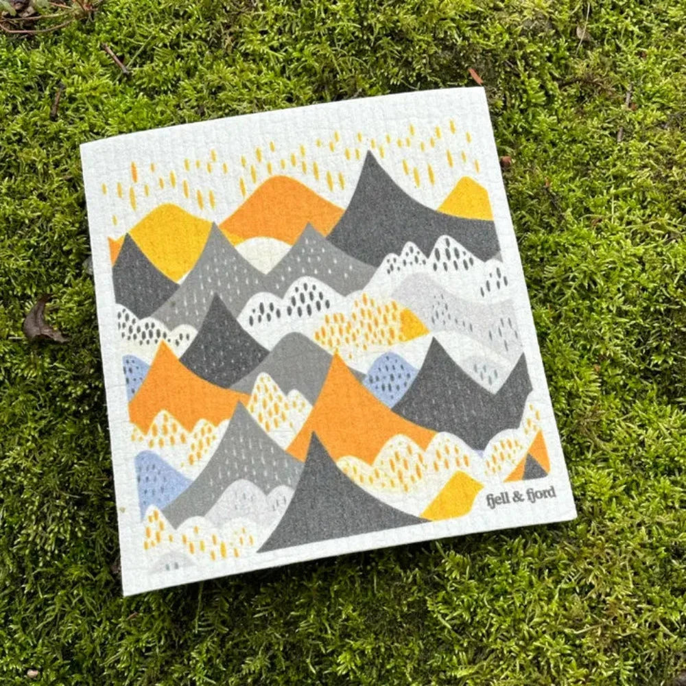 Huset Swedish Dish Cloth Winter Land