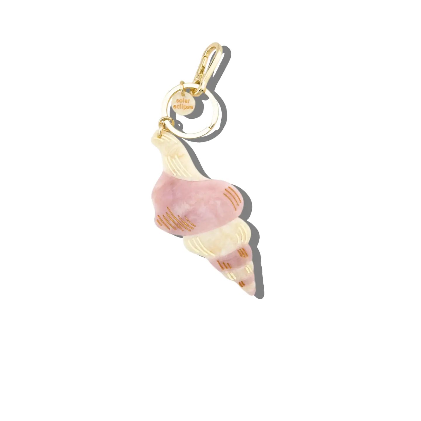 Hand-Painted Keychain, Bag Charm, Fun, Decorative, Accessories, Scandinavian Modern Design, Huset, Conch Shell