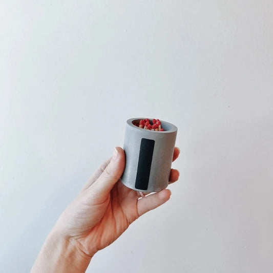 Concrete Matchstick Holder 3