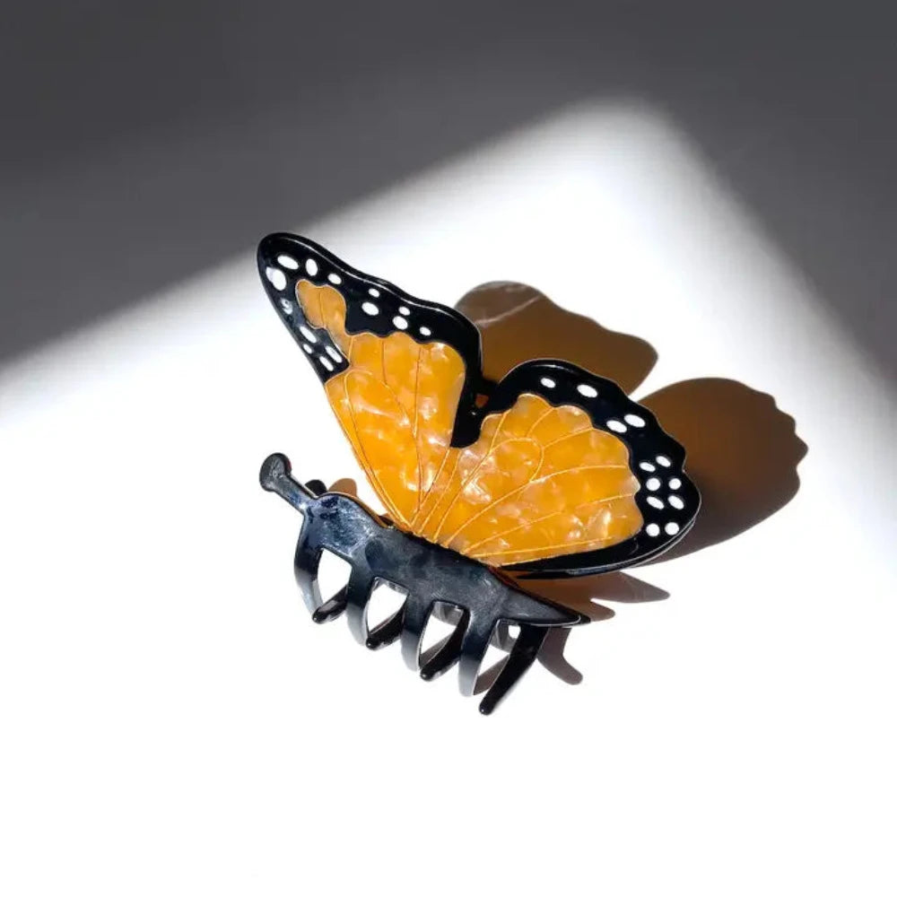 Hand Painted Claw Hairclips, Eco-Friendly, Scandi Design, Fun Hair Acessories