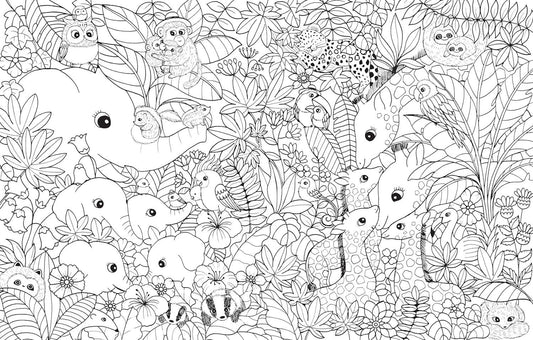 Filled with quirky, off-the-wall illustrations, Lulu Mayo's coloring book has over 30 spreads packed with baby rabbits, chicks, and capybaras. Her instantly recognizable style brings gentle fun and humor to each scene that kids and adults alike will love bringing to life with color. Trade Paperback Book; 7 x 9 inches; 64 pages.