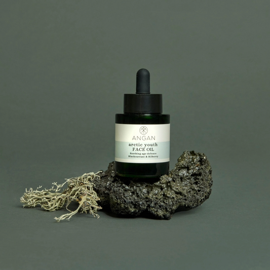 Angan Arctic Youth Face Oil, Anti-Inflammatory, Skincare, Body, Made in Iceland