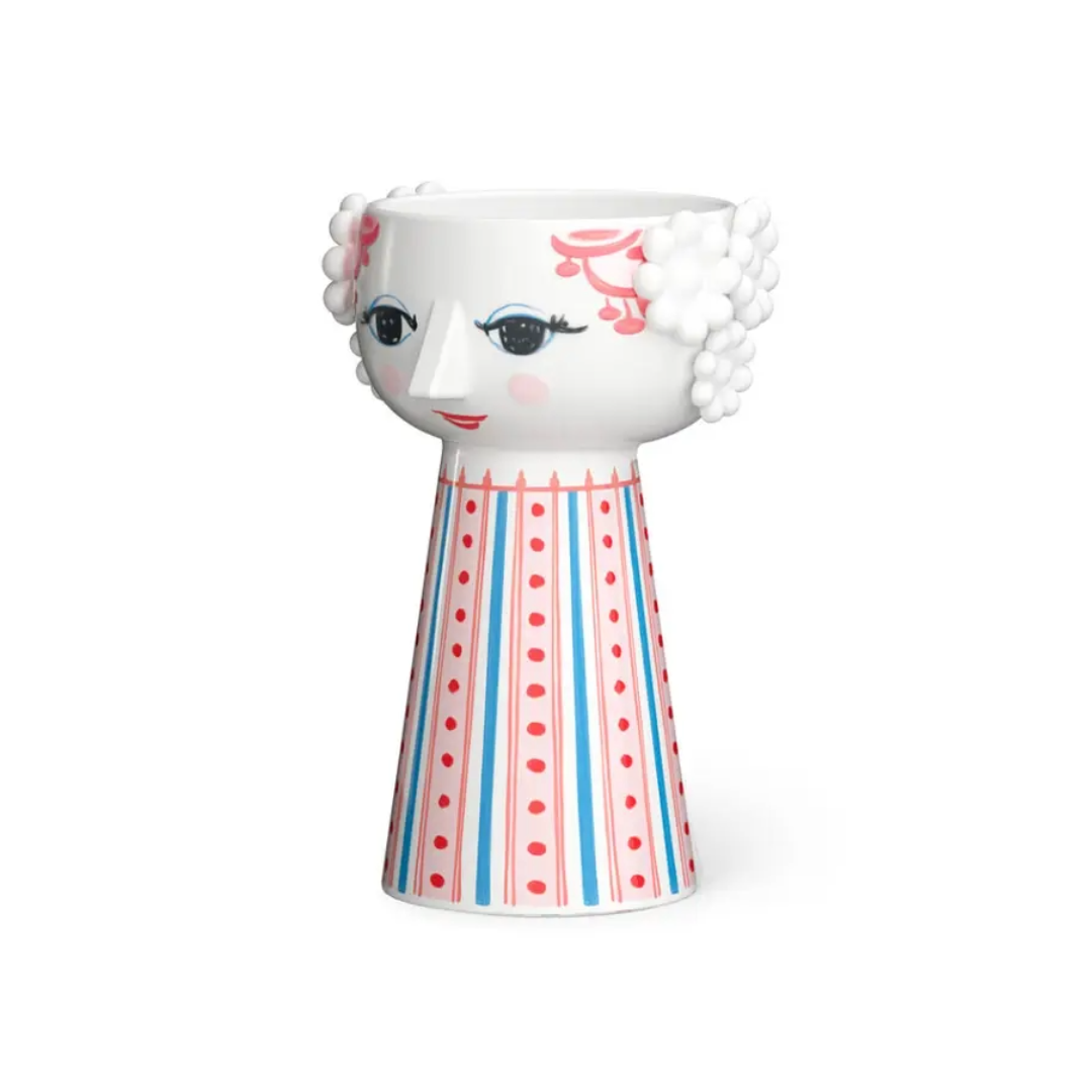 Bjørn Wiinblad Eva Ceramic Candle Holder, Unique, Danish Design, Classics, Face