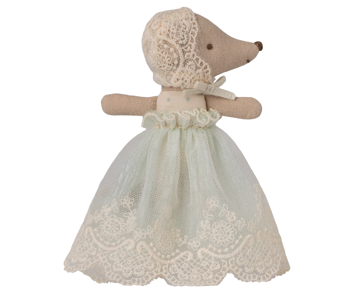Maileg Baby Mouse in Gown - Huset | Your house for modern Scandinavian living
