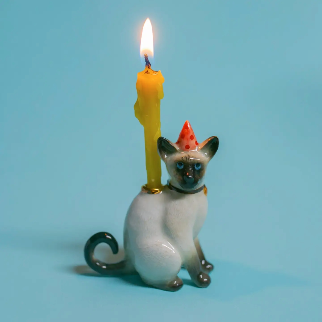 Animal Cake Toppers, Siamese Birthday, Ceramic, Celebration, Gift Ideas, Cute, Camp Hollow