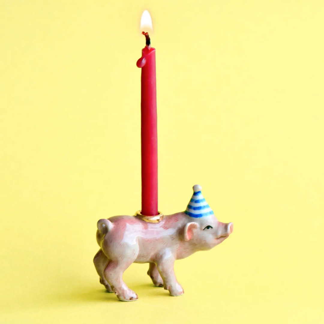 Animal Cake Toppers, Pig Birthday, Ceramic, Celebration, Gift Ideas, Cute, Camp Hollow