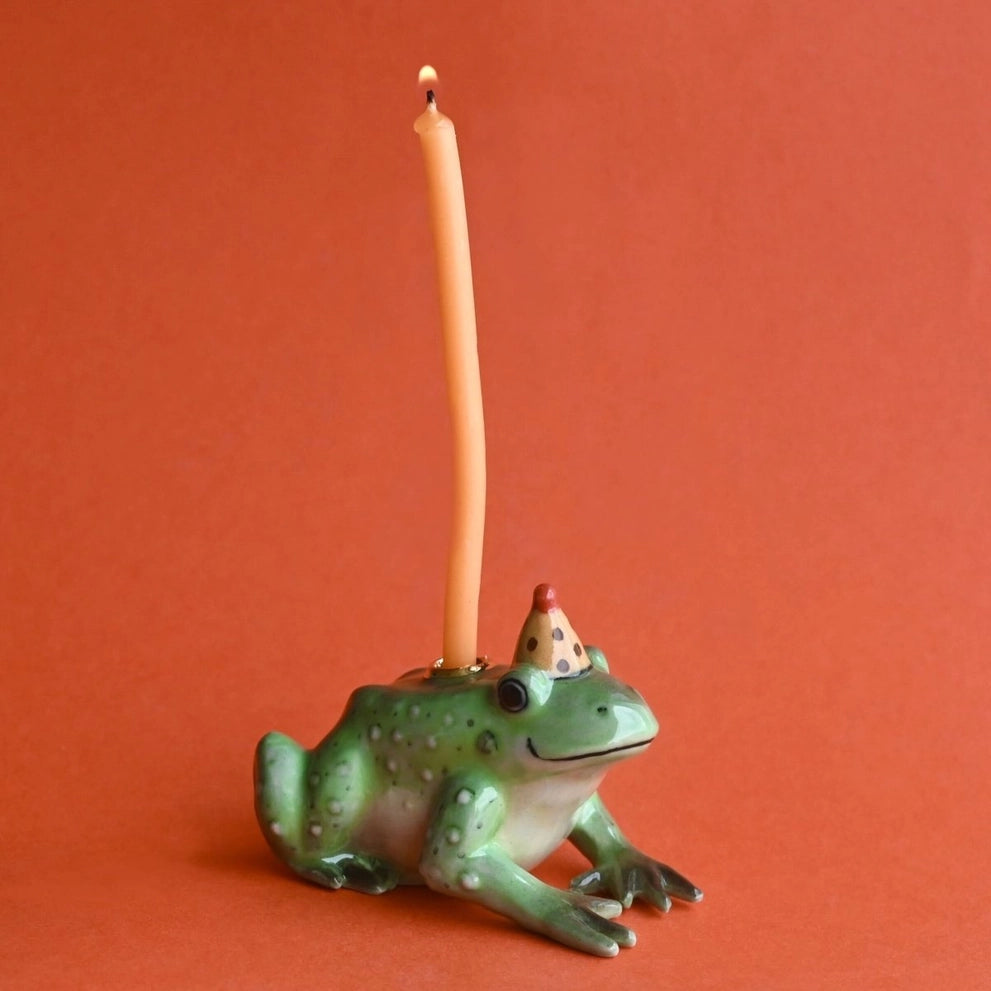 Animal Cake Toppers, Frog Birthday, Ceramic, Celebration, Gift Ideas, Cute, Camp Hollow