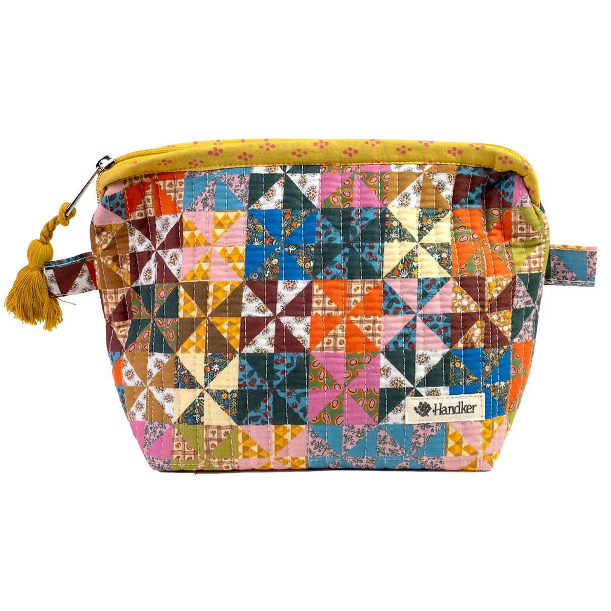 Quilted Zipper Pouch