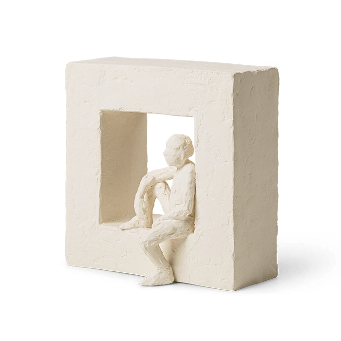 Kähler Stoneware Figurine, Decor, Shelf Styling, Zodiac, The Astro series consisting of 12 unique zodiac figurines, created by Danish sculptor Malene Bjelke.
Each Astro figurine is crafted to embody the essence of one of the 12 zodiac signs, encapsulating its unique values and characteristics.