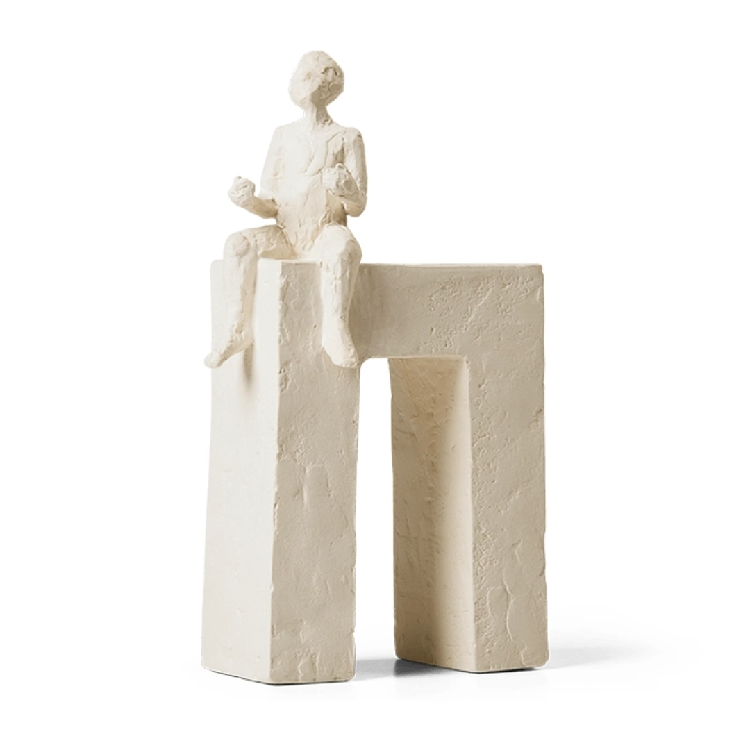 Kähler Stoneware Figurine, Decor, Shelf Styling, Zodiac, The Astro series consisting of 12 unique zodiac figurines, created by Danish sculptor Malene Bjelke.
Each Astro figurine is crafted to embody the essence of one of the 12 zodiac signs, encapsulating its unique values and characteristics.