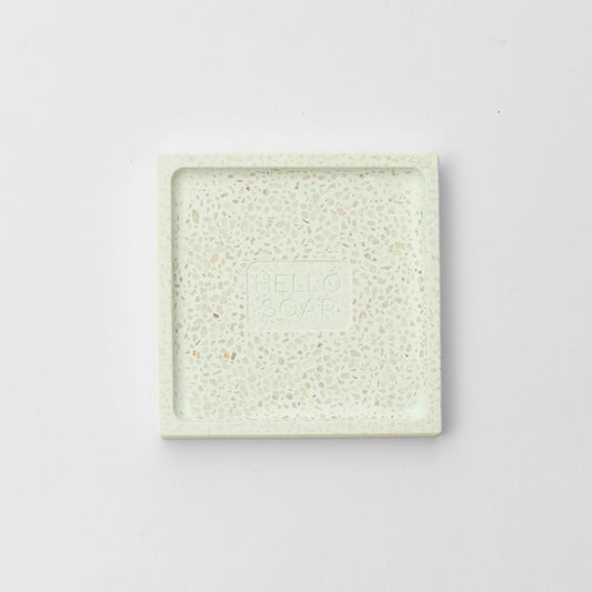 This Kalastyle Home soap dish is plastic-free and eco-friendly. It is made from diatomaceous earth stone, a natural resource which occurs in deposits along marine coastlines, glacial lakes, and on desert surfaces. The “Hello Soap” dish is unique and beautiful. Its highly porous surface absorbs moisture naturally and self-dries in less than a minute. No soggy soap! What better way to complement your home? 