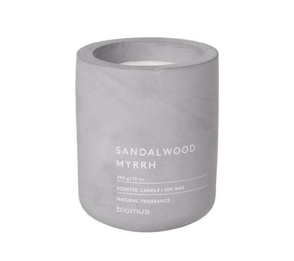 Scented Candle in Concrete Container