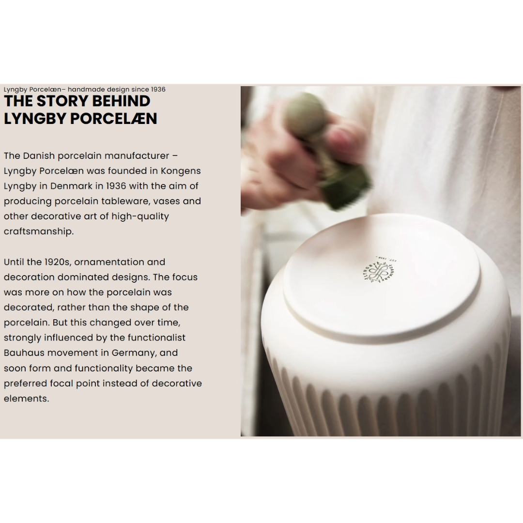 Lyngby Porcelain Tumbler