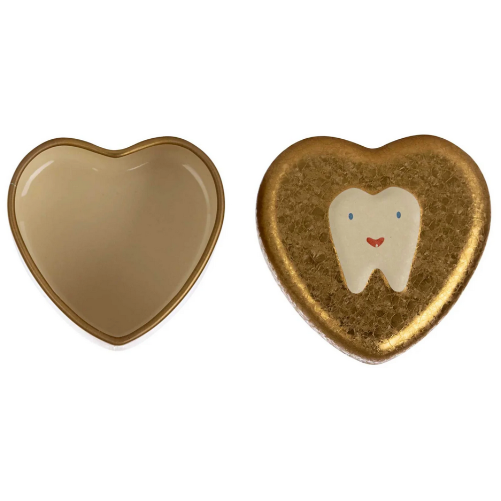 Maileg Tooth Box Gold 1