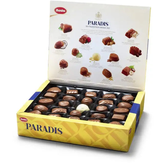 Classic Swedish chocolate praline box that is found in every household during this time of year.