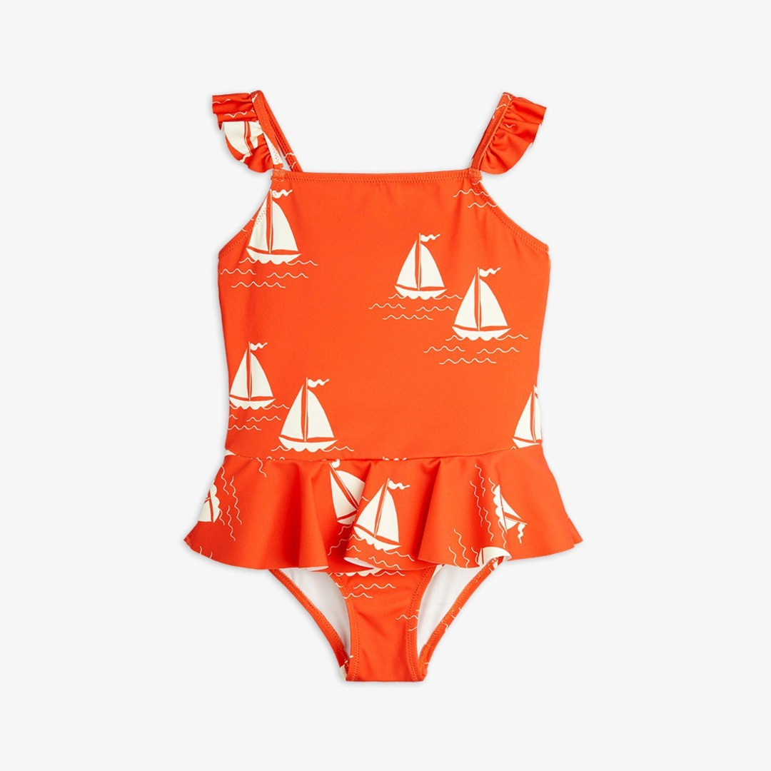 Mini Rodini Sailing Boats Skirt Swimsuit