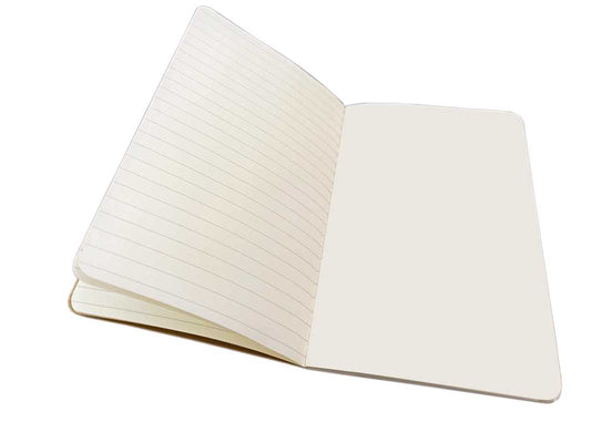 Each with a different Classic Moomin design. Stitched spine, with ruled and blank pages. High-quality production makes a stunning gift. Ideal for personal use too.