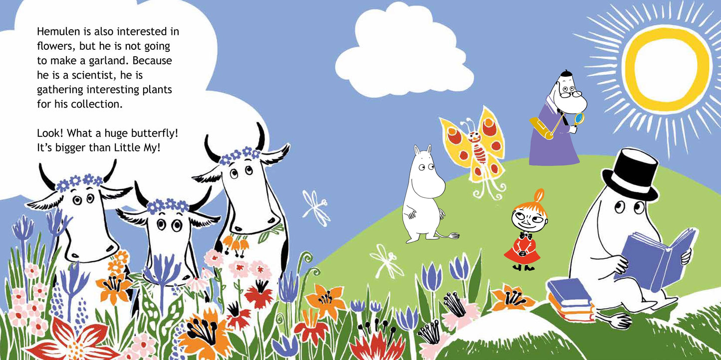 Moominvalley Friends comes with lightweight wooden figures of Moomintroll and his friends Little My, Snorkmaiden, Hemulen, and Snufkin. The child is invited to place the figures into the story as it evolves, making it a truly interactive experience. The beautiful high-quality figurines are perfect for play and decoration.
