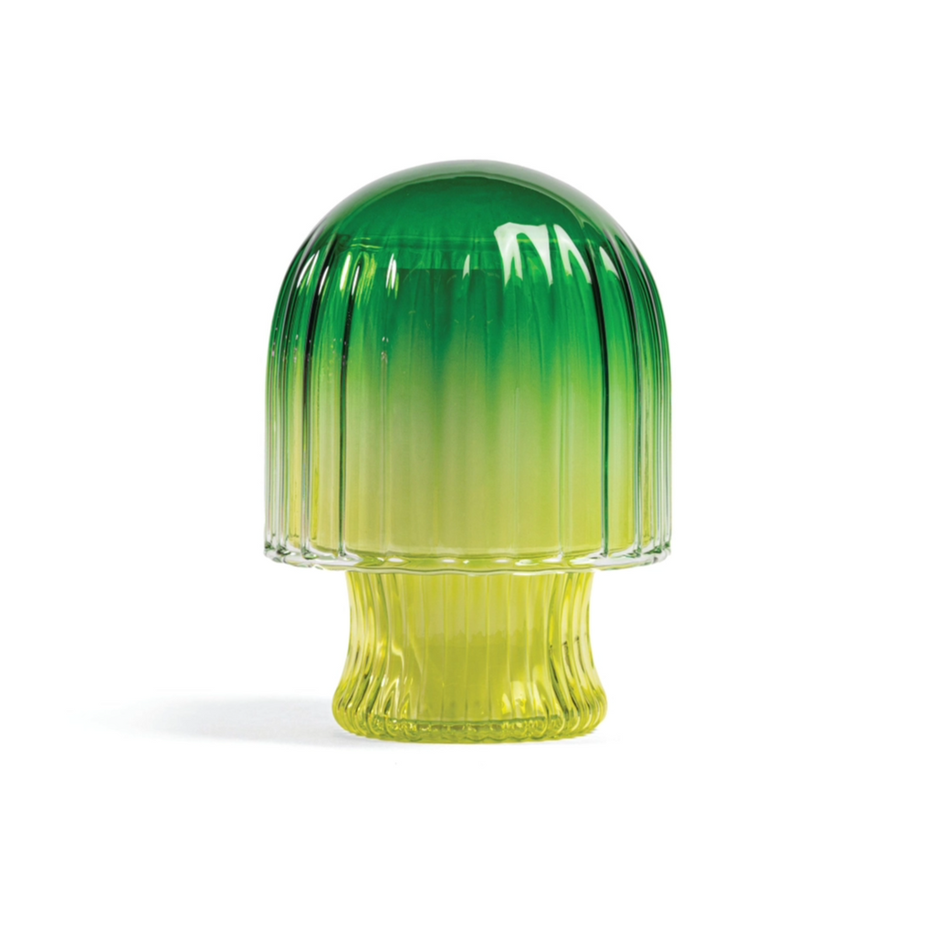 Mushroom Cloche Candle