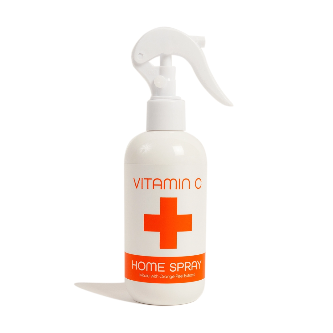Spray Vitamin C Room Spray made with orange peel extract.