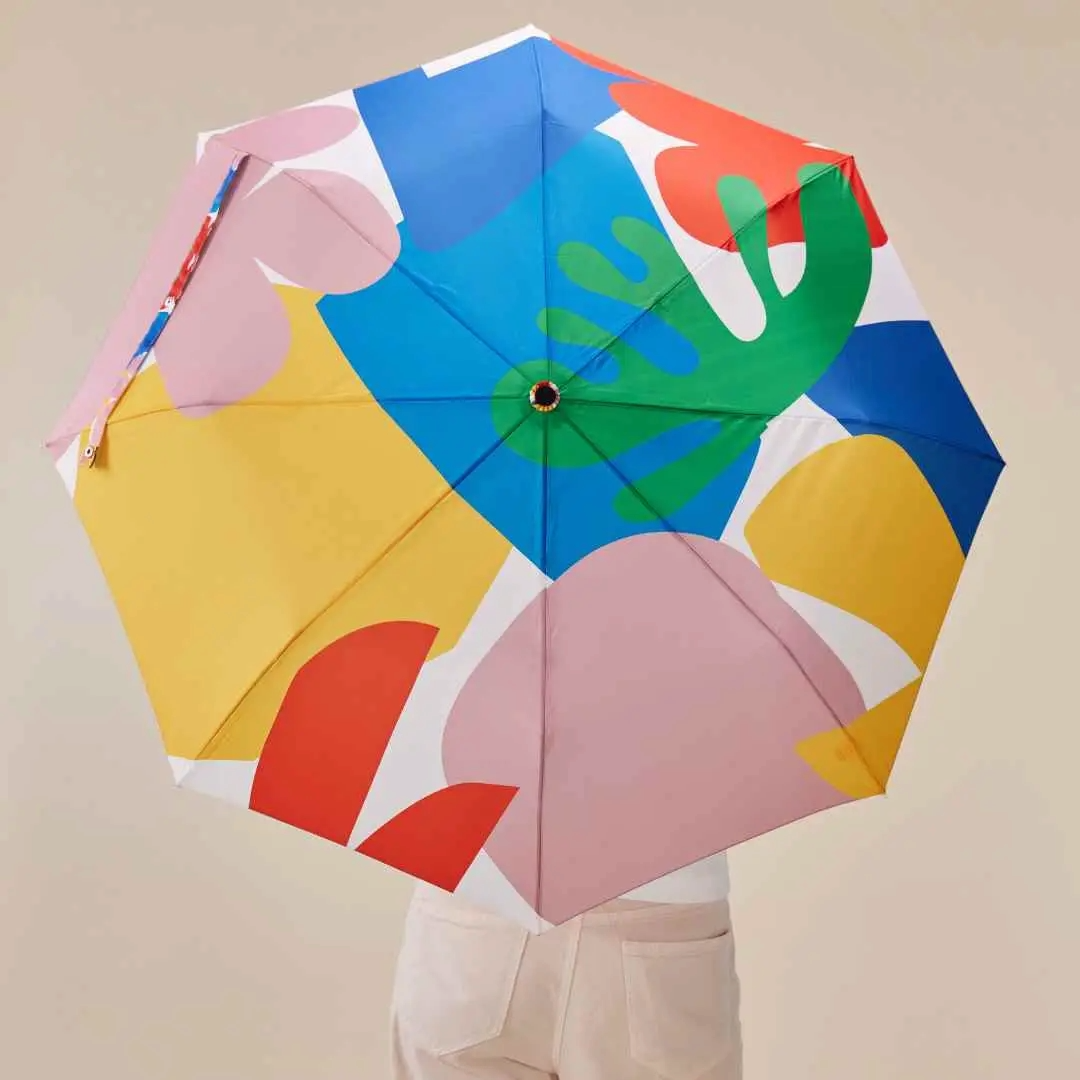 Original Duckhead USA Umbrella, Colorful, Pattern, Best-Rated, Wooden Handle, Lightweight, Compact, Travel, Spring Summer, Best Seller, Gift Idea, Matisse