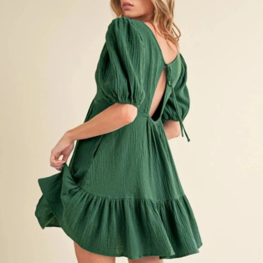 Penny Dress Emerald