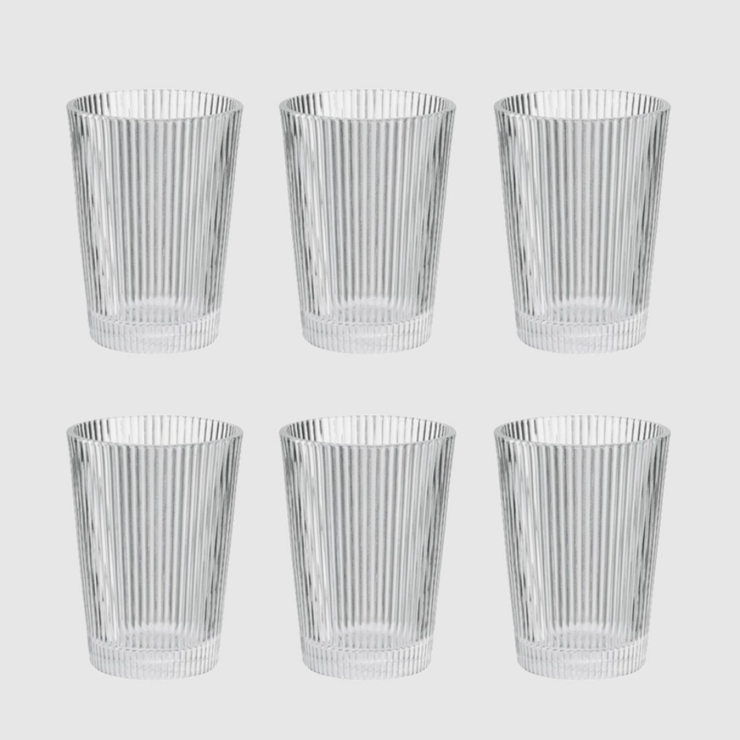 Stelton Pilastro Drinking Glasses - Set of 6