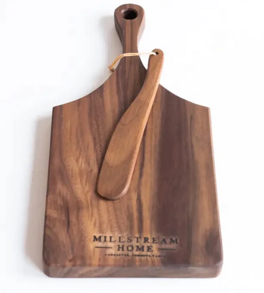 Millstream Cheese Board & Wooden Spreader