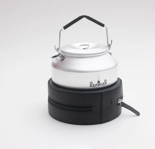 Lemmel Coffee Kettle with Leather Case