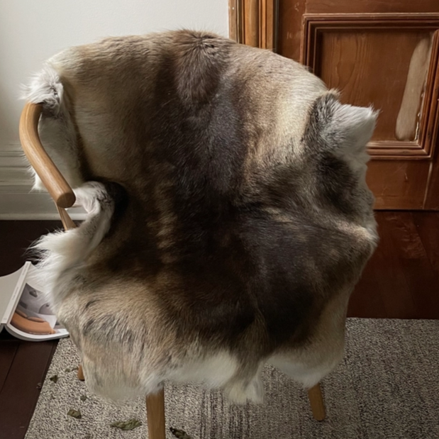 Huset Scandinavian Reindeer Hide