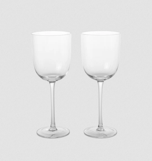 Ferm Living Host Red and White Wine Glasses - Set of 2