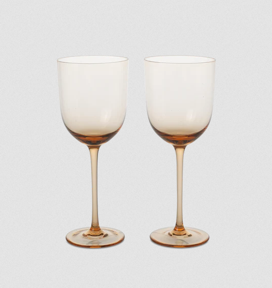 Ferm Living Host Red and White Wine Glasses - Set of 2