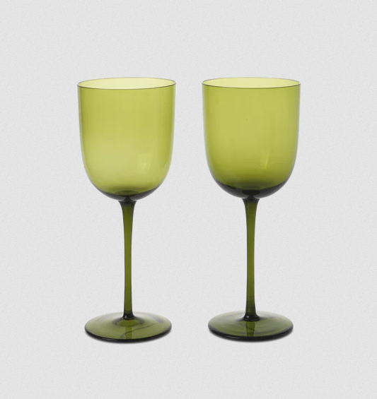 Ferm Living Host Red and White Wine Glasses - Set of 2