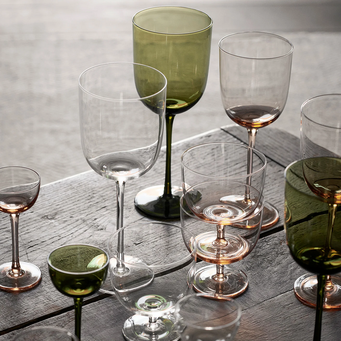 Ferm Living Host Red and White Wine Glasses - Set of 2