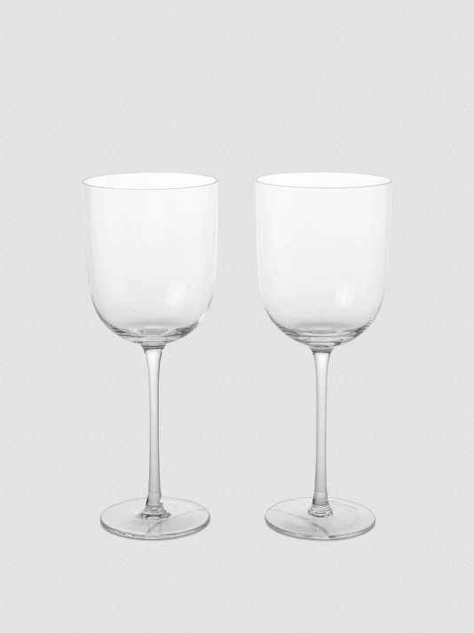 Ferm Living Host Red and White Wine Glasses - Set of 2