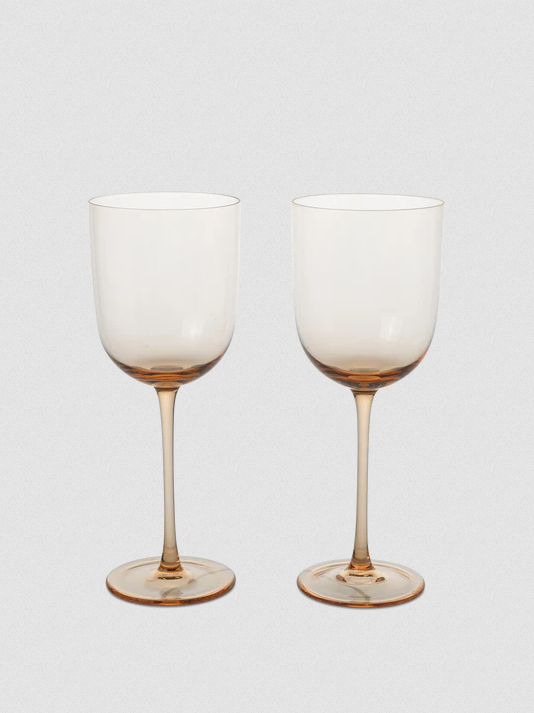 Ferm Living Host Red and White Wine Glasses - Set of 2