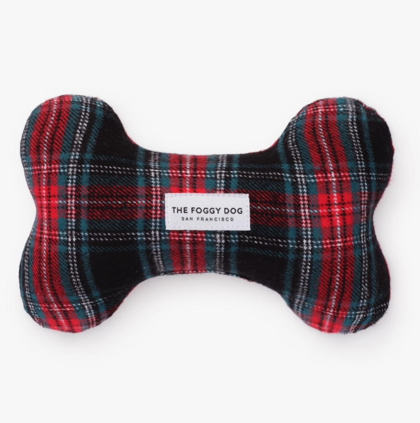 Foggy Dog Bone Squeaky Toy