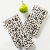 Natural Cotton Oven Mitts 1