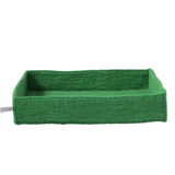 Aveva Wool Table Basket Green