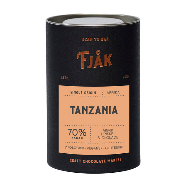 Fjåk Single Origin 70% Dark Tanzania Drinking Chocolate