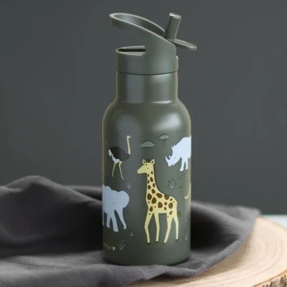 A Little Lovely Stainless Steel Drink Bottle Savannah