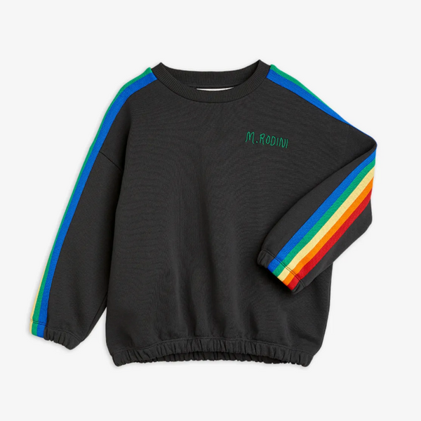 Mini Rodini Rainbow Stripe Sweatshirt 1