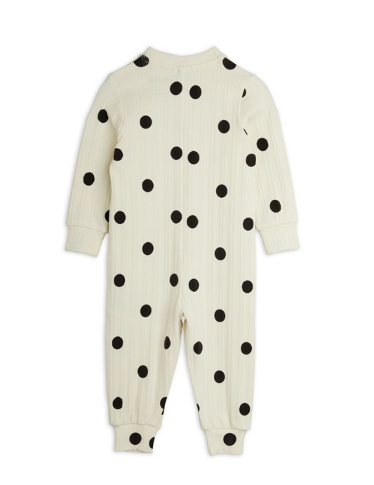 Mini Rodini Dots Dog Jumpsuit