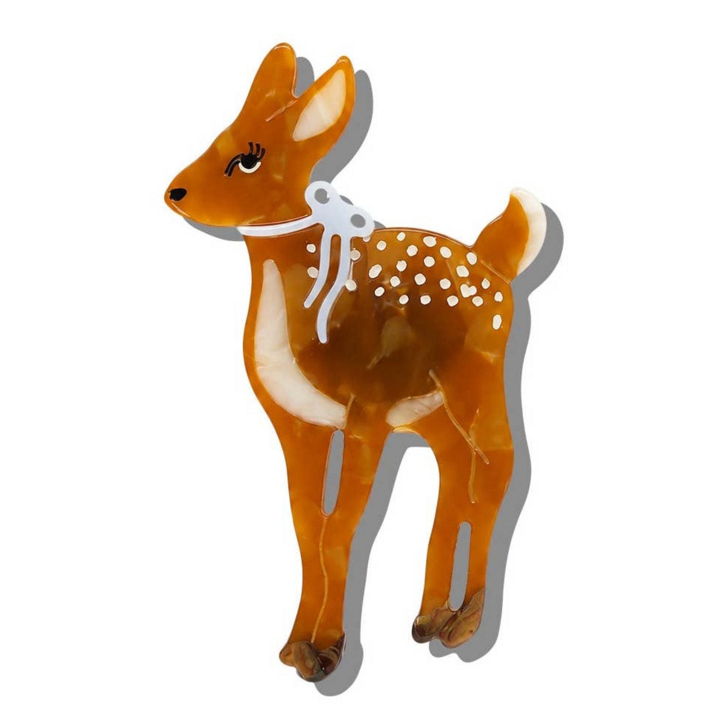 Hand Painted Brooch Pin