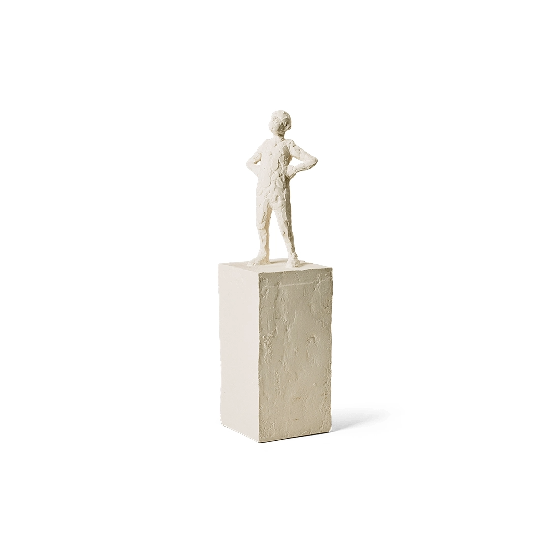 Kähler Stoneware Figurine, Decor, Shelf Styling, Zodiac, The Astro series consisting of 12 unique zodiac figurines, created by Danish sculptor Malene Bjelke.
Each Astro figurine is crafted to embody the essence of one of the 12 zodiac signs, encapsulating its unique values and characteristics.